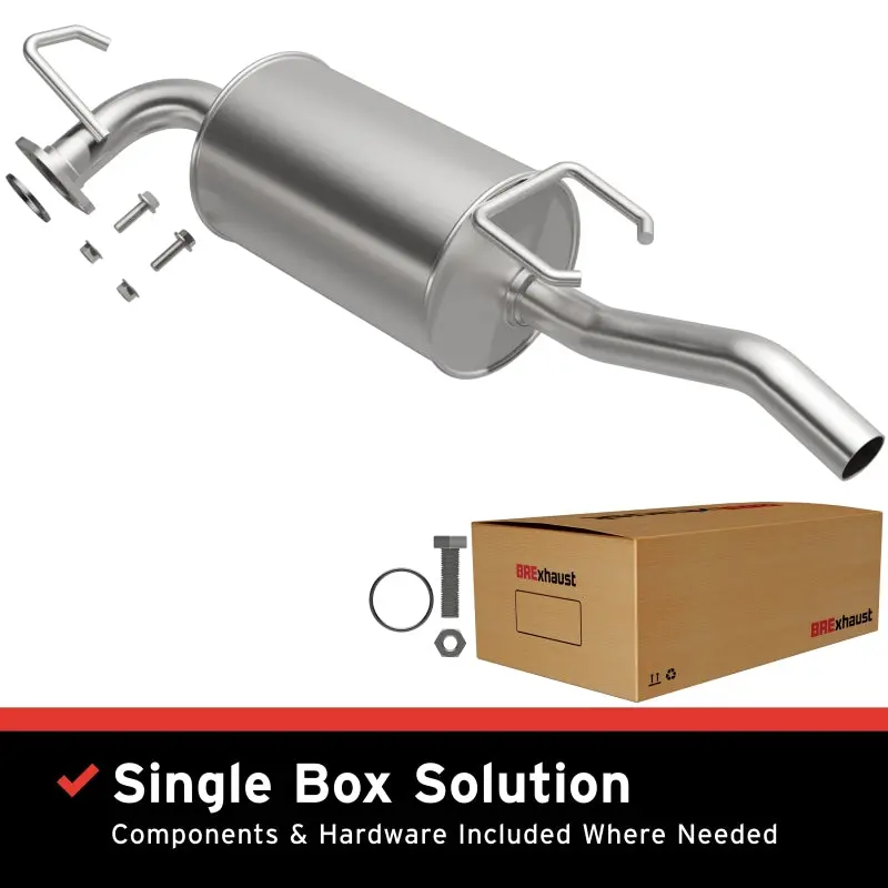 Bre Exhaust Muffler Kit For 1993–1997 Corolla Prizm 1.6L 1.8L 1