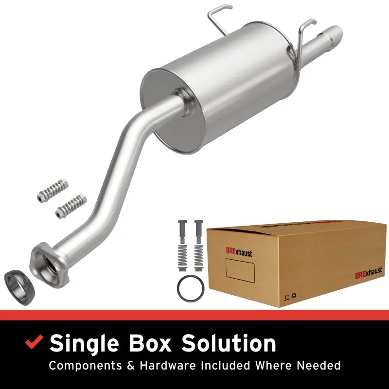Bre Exhaust Muffler Kit For 2001–2005 Honda Civic 1.7L 1