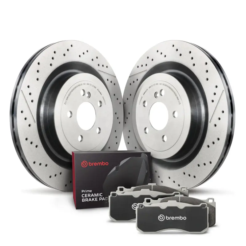 Brembo Oe Front Brake Kit - Ceramic Pads, High Carbon Cast Iron 1