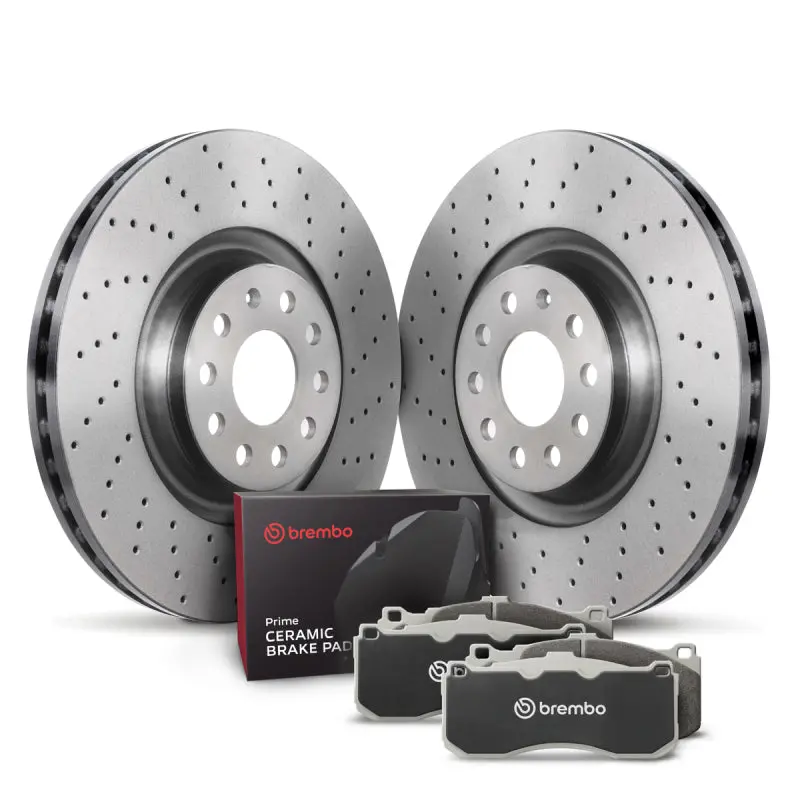 Brembo Oe Front Disc Brake Kit For 2016–2022 Audi Tts Quattro 1