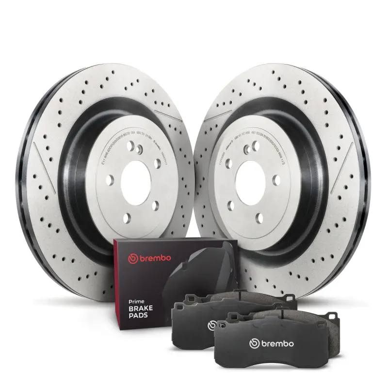 Brembo Oe Rear Brake Kit - Mercedes-Benz Gl63 Amg, Gle63 Amg, Gle63 Amg S, Gls63 Amg, Ml63 Amg - 2012-2019 1