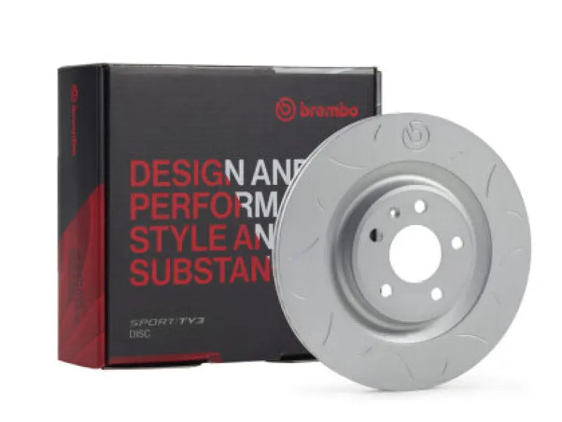 Brembo Rear Ty3 Sport Disc Rotor - 316X20 For Subaru Wrx Sti/Wrx S 2.5L Awd 1