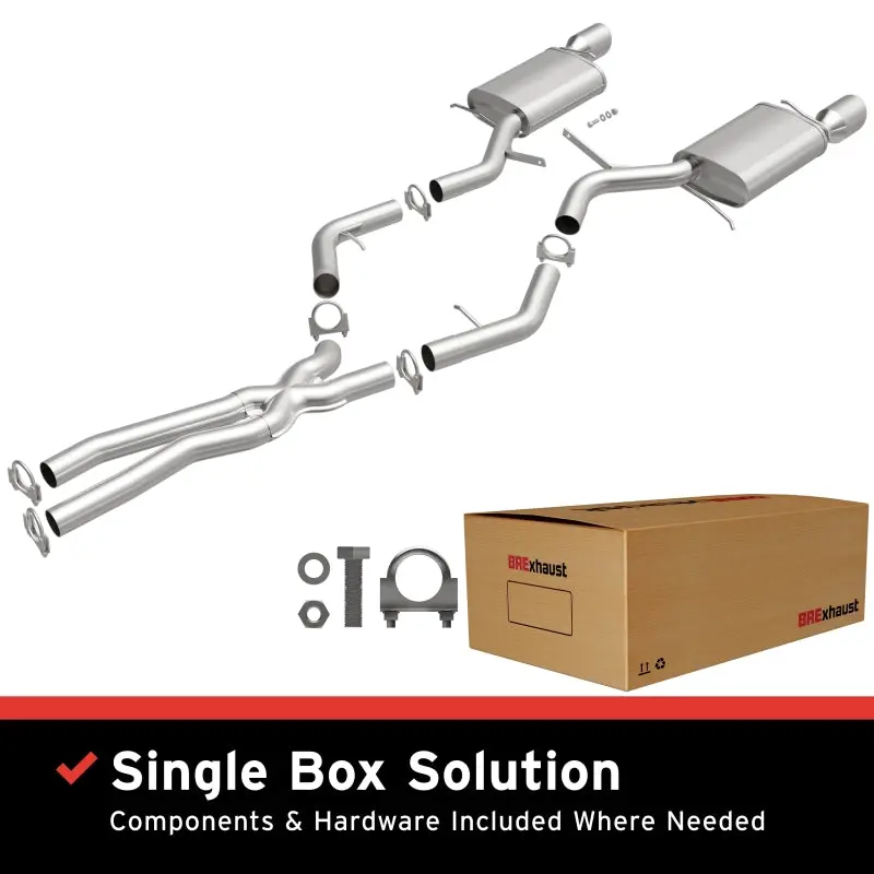Brexhaust 2007–2010 Exhaust Kit – For Bmw 335I/335Xi 3.0L 1