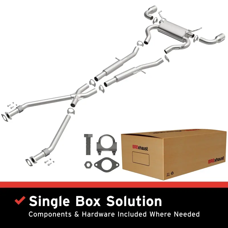 Brexhaust 2009–2020 Nissan 370Z 3.7L Exhaust Kit 1