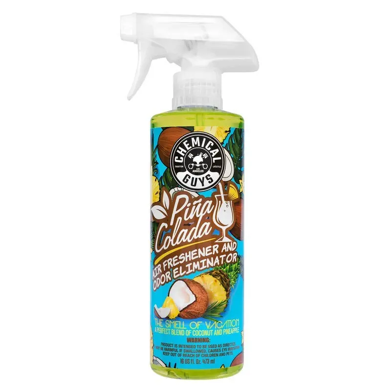 Chemical Guys Air Freshener & Odor Eliminator - Pina Colada Scent - 16Oz 1