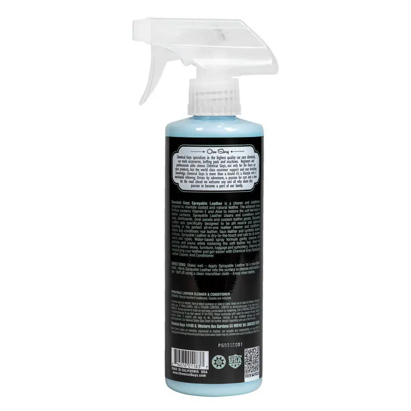 Chemical Guys Leather Cleaner & Conditioner - 16Oz Sprayable 2