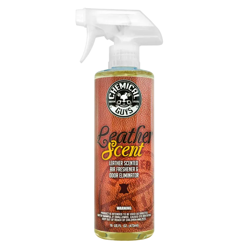 Chemical Guys Leather Scent Air Freshener & Odor Eliminator 16Oz 1