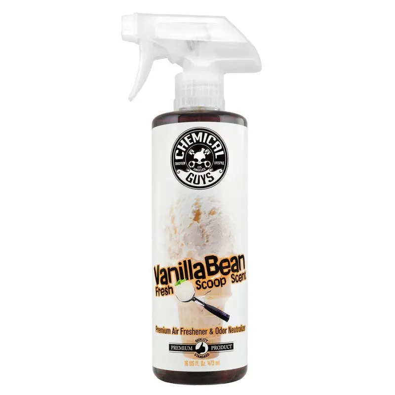 Chemical Guys Vanilla Bean Air Freshener & Odor Eliminator 16Oz 2
