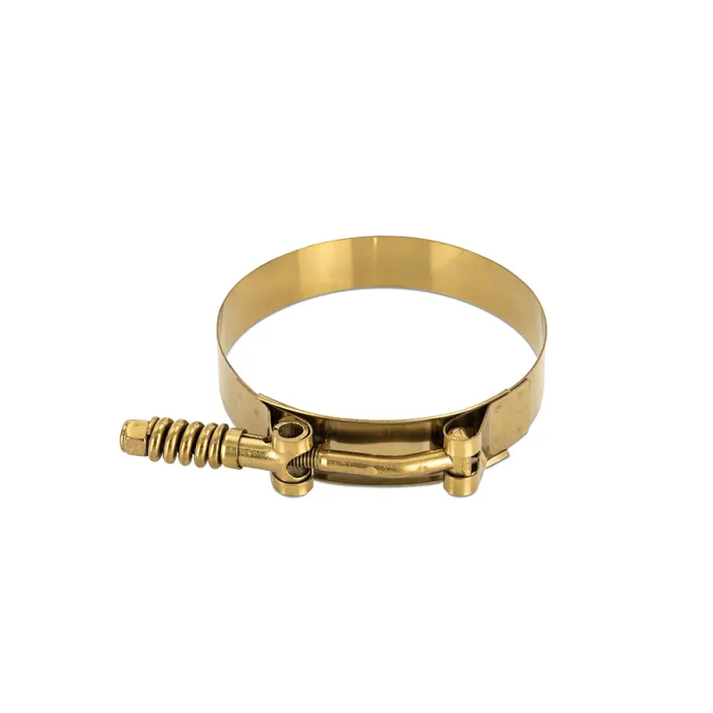 Constant T Bolt Clamp 3.5 Inch Stainless Steel Gold 1