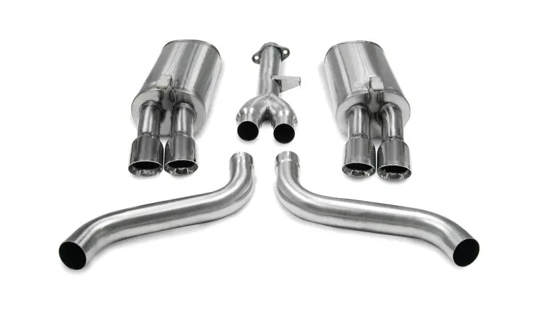 Corsa 1986–1991 Chevrolet Corvette C4 5.7L V8 L98 Polished Sport Cat-Back Exhaust 1