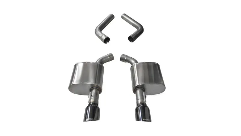Corsa Black Sport Axle-Back Exhaust For 2017–2020 Dodge Charger 6.4L / 2017–2019 Dodge Charger 5.7L – With 4.5 In. Tips 1