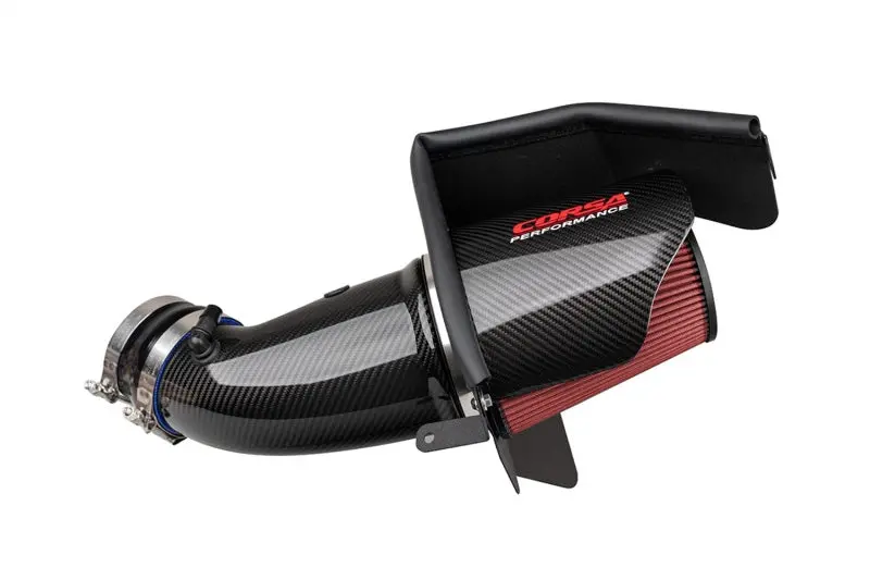 Corsa Dodge Challenger Carbon Fiber Air Intake 2019-2023 W/ Drytech Filter 1