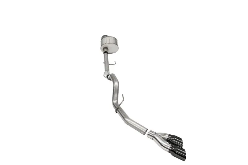 Corsa Performance 2021-2025 Ford F-150 5.0L V8 Xtreme Cat-Back Exhaust Single Side Exit Black Pvd - Regular Cab/6.5In Bed 1