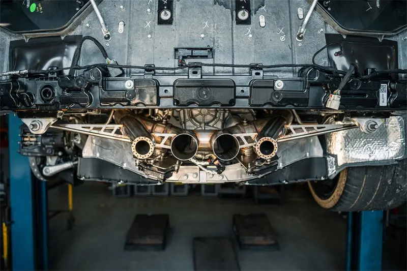 Corsa Performance C8 Z06 3-Inch Valved Cat-Back Exhaust Track System Chevrolet Corvette 2023-2025 2