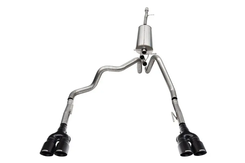 Corsa Performance Catback Exhaust System With Dual Rear Exit - Chevy Silverado 1500 (19-25) 1