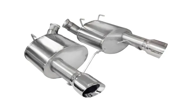 Corsa Performance Polished Sport Axle Back Exhaust 5.0L V8 Drone Free Sound 2011-2014 Ford Mustang Gt Boss 302 1