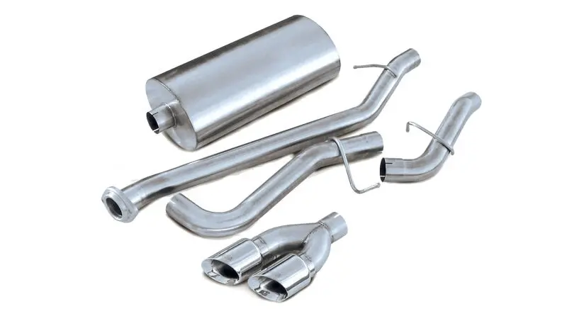 Corsa Performance Polished Sport Cat-Back Exhaust For 2001-2006 Chevrolet Tahoe 5.3L V8 1