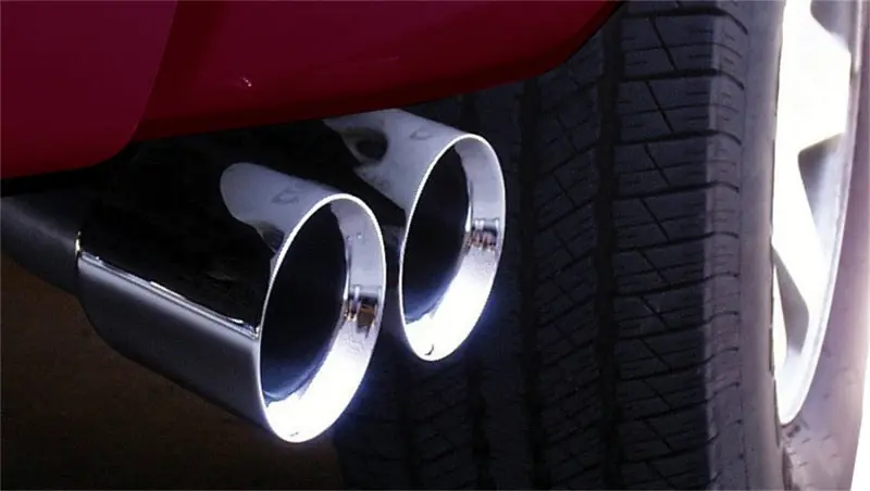 Corsa Performance Polished Sport Cat-Back Exhaust For 2001-2006 Chevrolet Tahoe 5.3L V8 2
