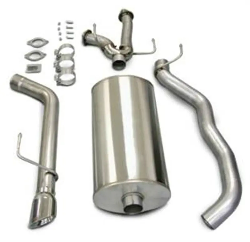 Corsa Performance Polished Touring Cat-Back Exhaust For 2008-2017 Toyota Sequoia 5.7L V8 1