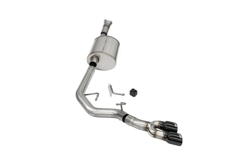 Corsa Performance Sport Cat-Back Exhaust System - Black Pvd | Ford F-150 5.0L V8 Supercab '21-'25 1