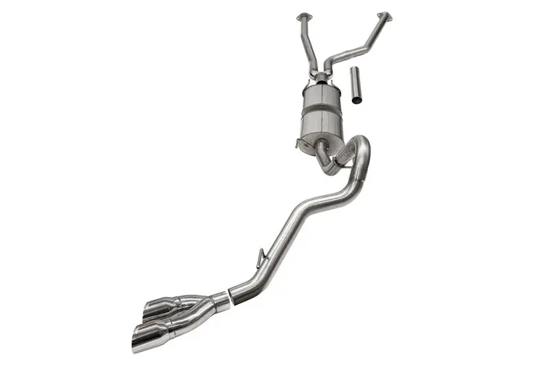 Corsa Sport Cat-Back Exhaust System 3In W/ Twin 4In Tips For Toyota Tundra 22-25 4Wd 1