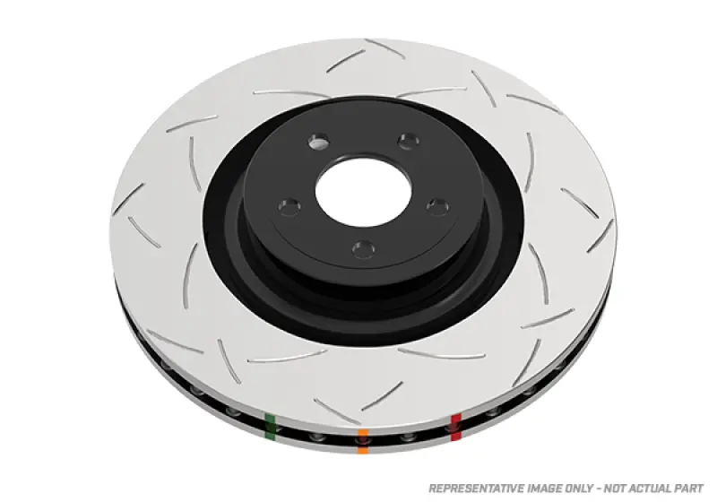 Dba 4000 Series Slotted Uni-Directional Rear Rotor High Carbon Heat Treated Iron For 09+ Infiniti Fx50 1