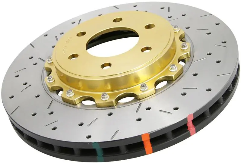 Dba 5000 Series 2-Piece Rotors Drilled And Slotted For 2009+ Nissan 370Z Sport 1