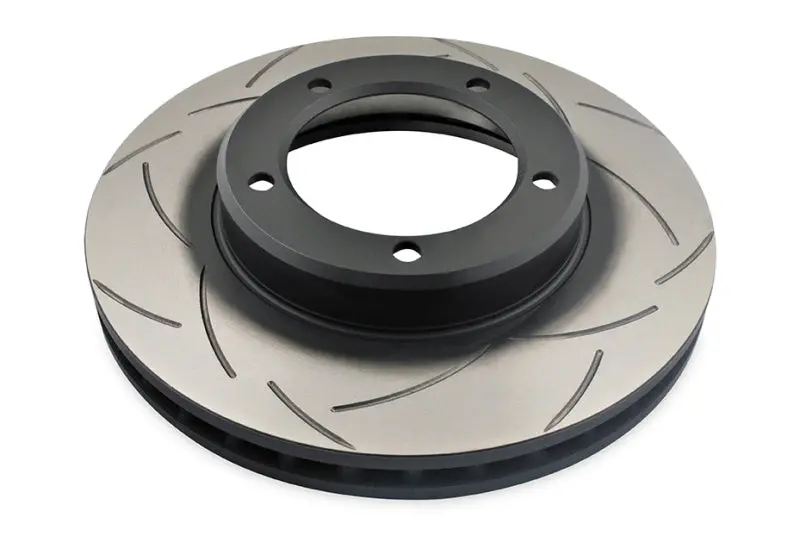 Dba 98-06 Toyota 70 Landcruiser (Reverse Mount) 4X4 T2 Slotted Front Brake Rotor 1