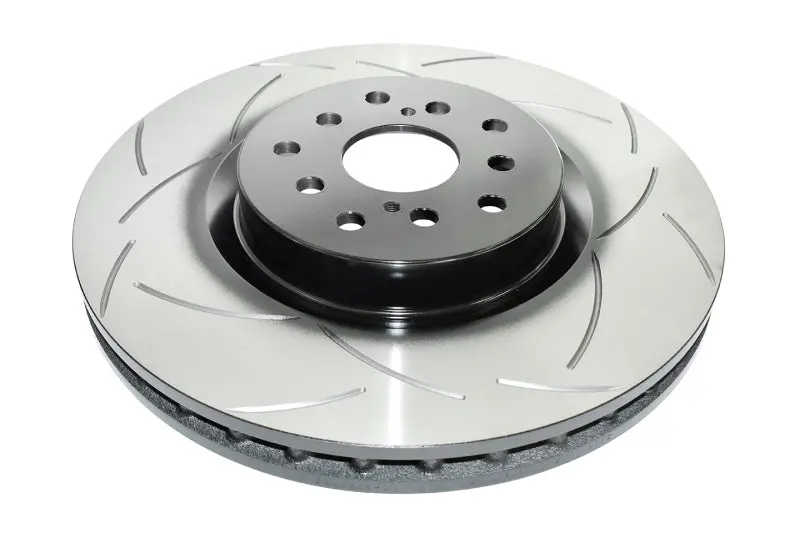 Dba Front Slotted Street Series Rotor 10 Stud Hole Kangaroo Paw Ventilation For 02-09 Subaru Wrx Sti 1