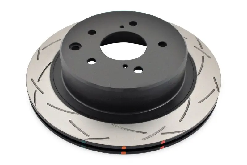 Dba Rear Slotted 4000 Series Rotor High Carbon Heat Treated Iron For 89-01 Nissan Skyline Gt-R R32 R33 R34 1