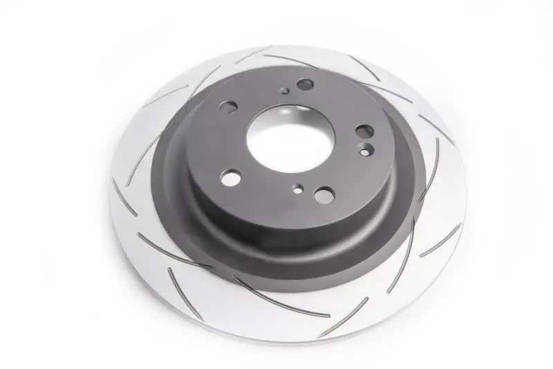 Dba Rear Street T2 Slotted Brake Rotor For 2017 Honda Civic Type-R Fk8 Ex Ex-L 1