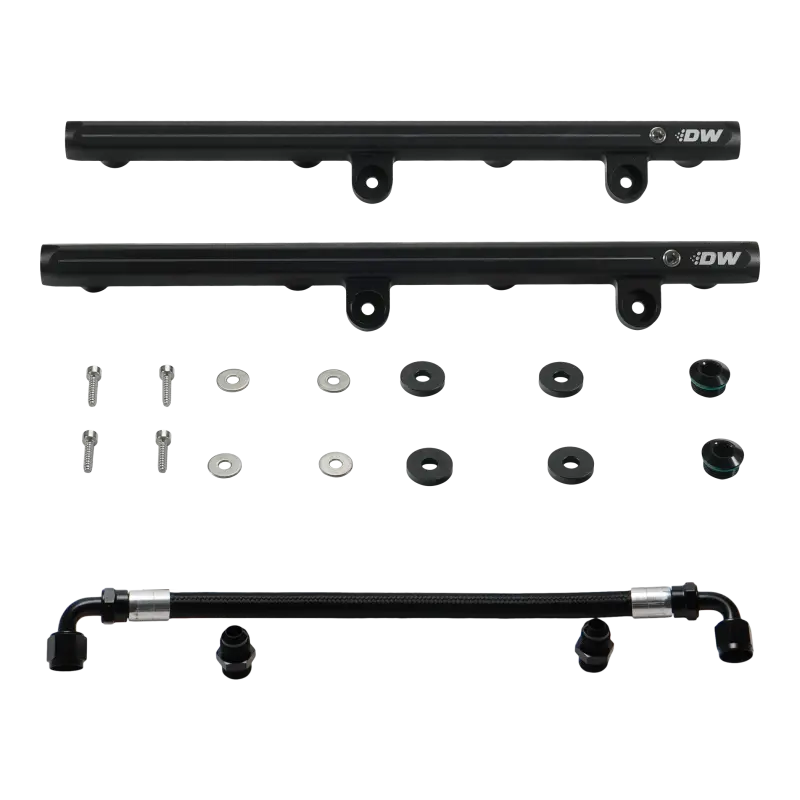 Deatschwerks 05-23 Dodge And Chrysler Hemi Fuel Rails With Crossover 1