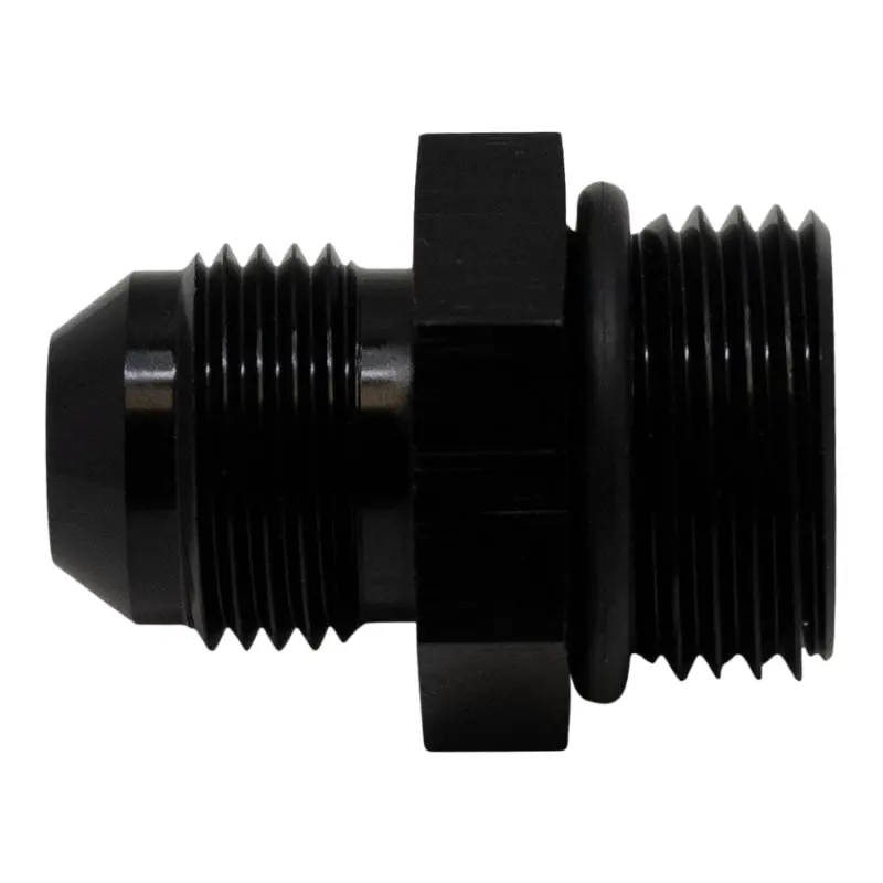 Deatschwerks 10An Orb To 8An Male Flare Adapter Matte Black 1