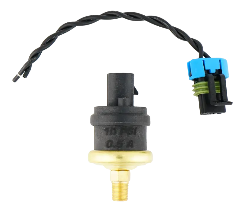 Deatschwerks 10Psi 1/8Th Npt Adjustable(8-12Psi) Hobbs Switch With Pigtail(0.5A) 1