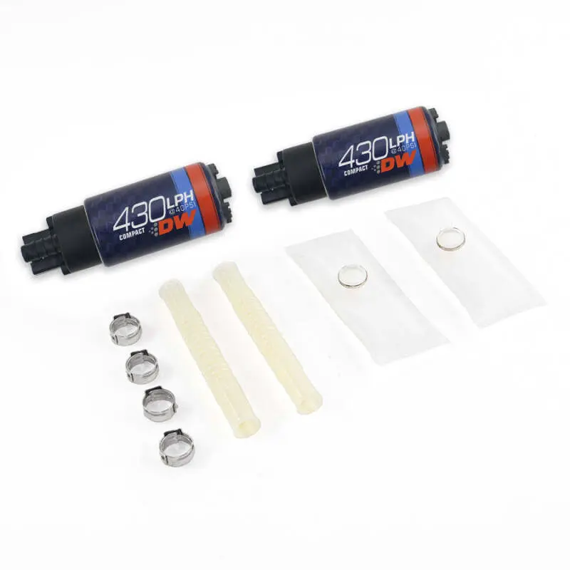 Deatschwerks Compact Dw430c 430Lph Fuel Pump Dual Pack For 2003-2004 Ford Mustang Svt Cobra 1