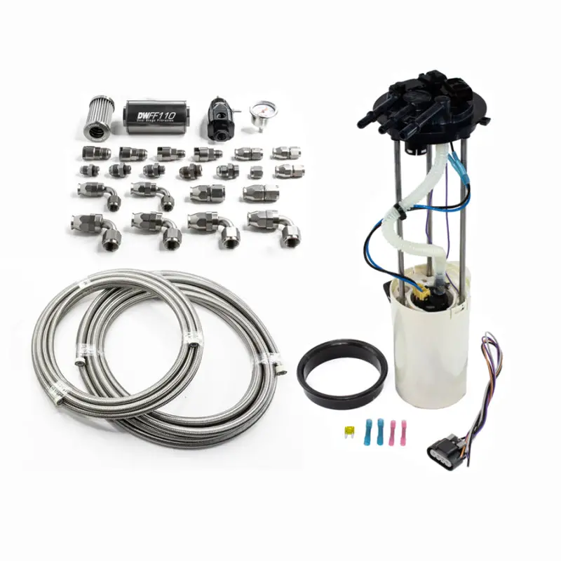 Deatschwerks Dw400 Pump Module For 1999–2004 Cm Truck With Ptfe Fuel Lines 1