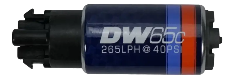 Deatschwerks Dw65c Series 265 Lph Compact Fuel Pump With Mounting Clips (265) 1