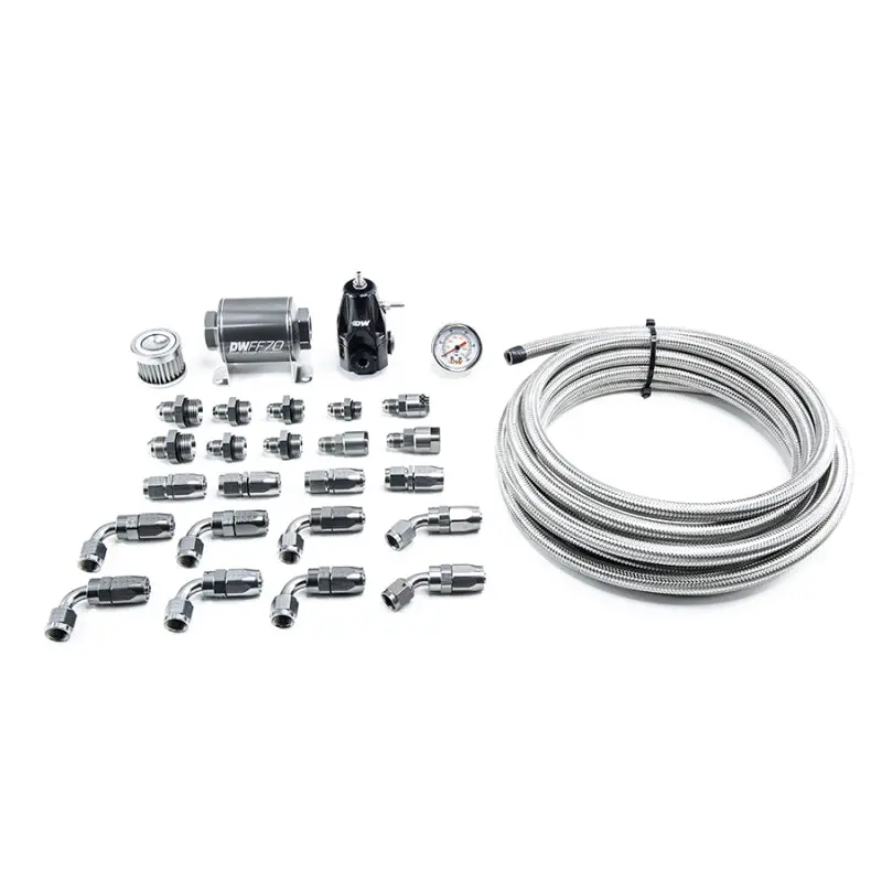 Deatschwerks Pump Module Plumbing Kit With Cpe Fuel Lines - Honda Civic 01-15 1
