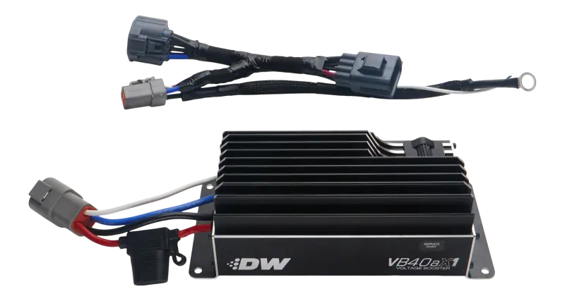 Deatschwerks Voltage Booster Vb40ax1 With Plug-N-Play Harness For Ford Mustang 2010-2025 1