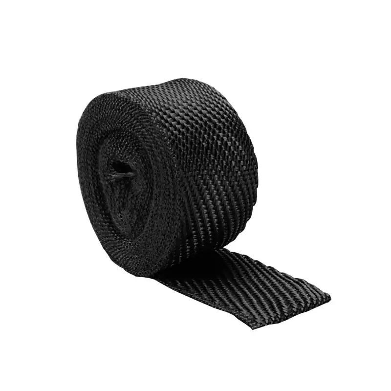 Dei Exhaust Wrap 2In X 25Ft Titanium Black - Improved Thermal Performance 1