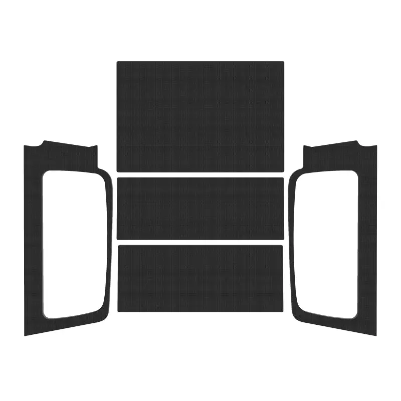 Dei Headliner Sound Deadening Kit - Black For 04-06 Jeep Wrangler Lj 2