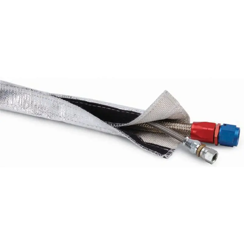 Dei Heat Shroud 1In I.D. X 3Ft Aluminized Sleeving For Vehicle Compatibility 1