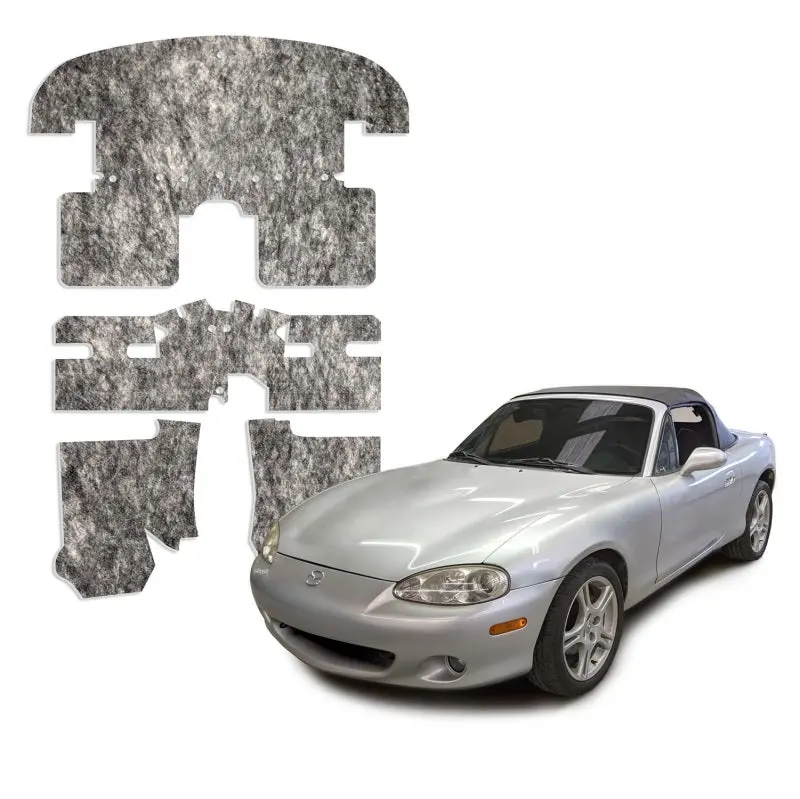 Dei Interior Insulation Kit - 1/2In Thick For Mazda Miata Na & Nb 90-05 1