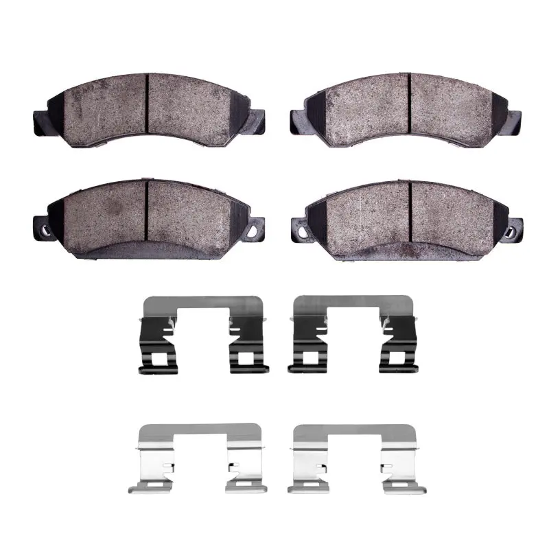 Dfc 05-08 Cadillac Escalade Ext Front Brake Pads And Hardware Kit 1