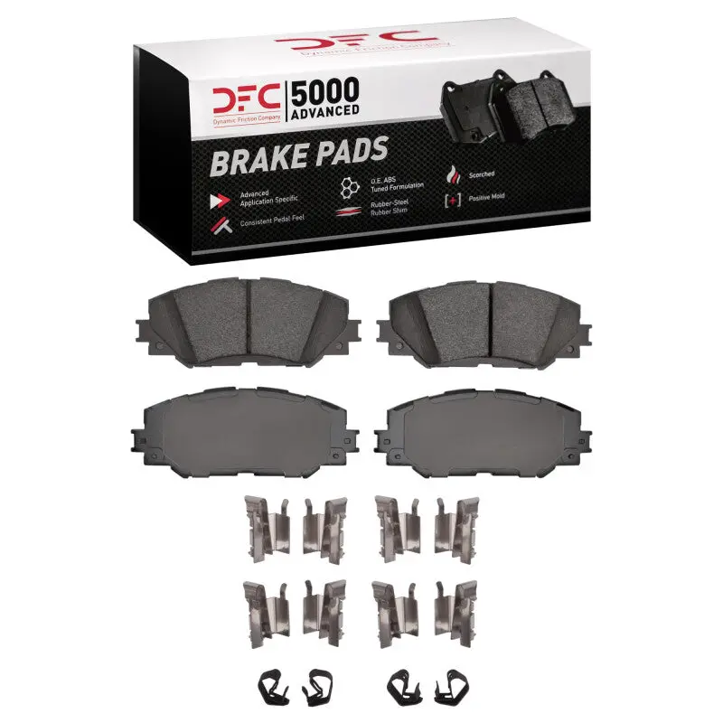 Dfc 06-19 Lexus Hs250h Front 5000 Advanced Ceramic Brake Pads And Hardware Kit 1