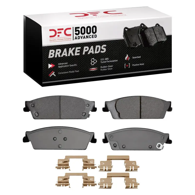 Dfc 07-20 Cadillac Escalade Esv Rear 5000 Ceramic Brake Pads And Hardware Kit 1