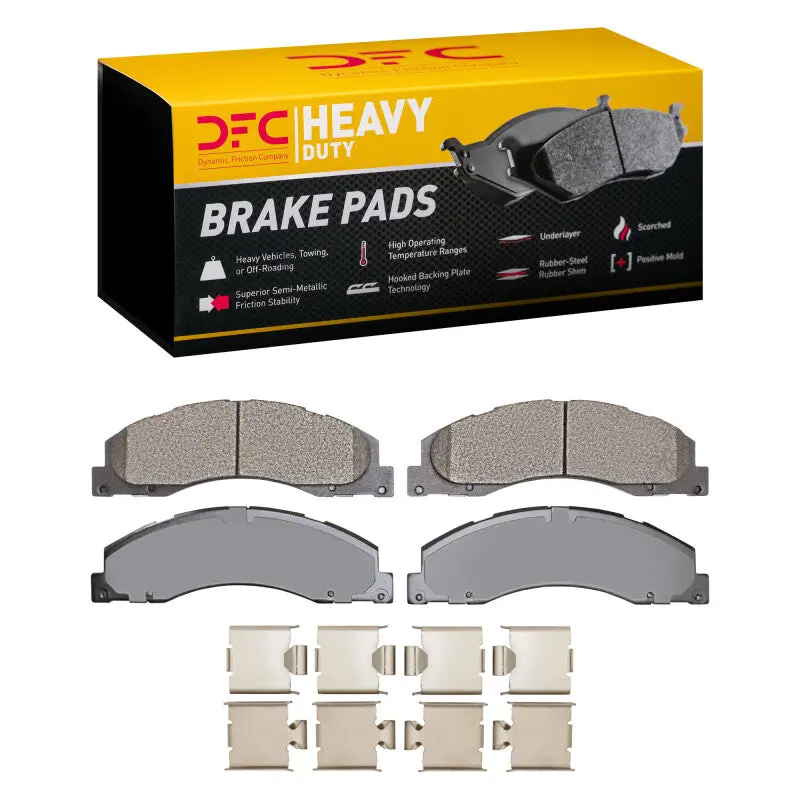 Dfc 08-25 Ford E-150 Front Heavy Duty Pads And Hardware Kit 1