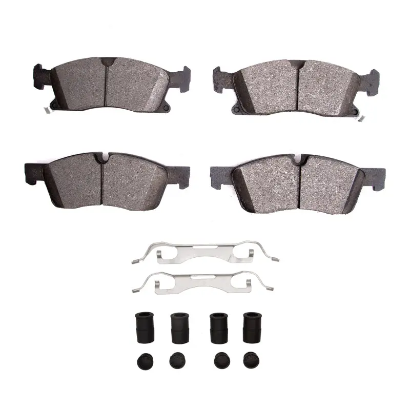 Dfc 11-22 Dodge Durango Front Ultimate Duty Brake Pads And Hardware Kit 1