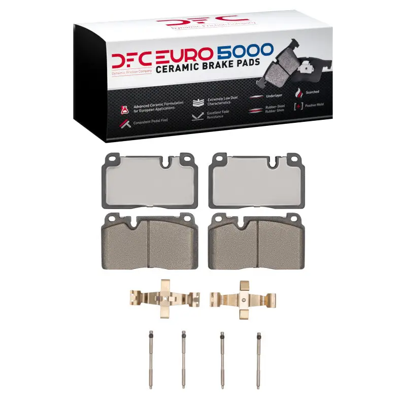 Dfc 13-20 Audi Q5 (Usa/Canada) Except Hybrid Front Euro 5000 Ceramic Brake Pads 1