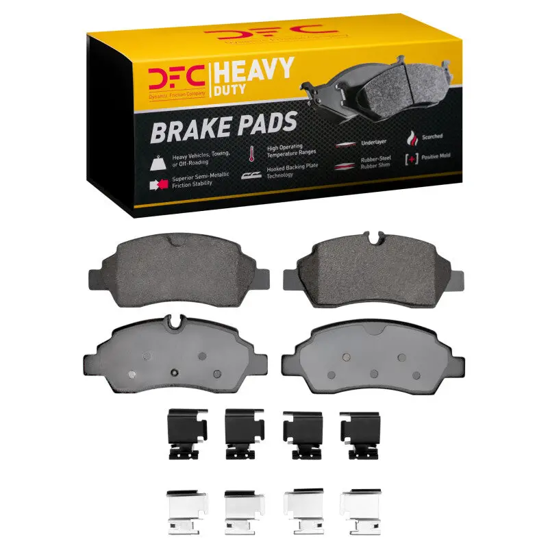 Dfc 15-19 Ford Transit-350/Srw Rear Heavy Duty Pads And Hardware Kit 1